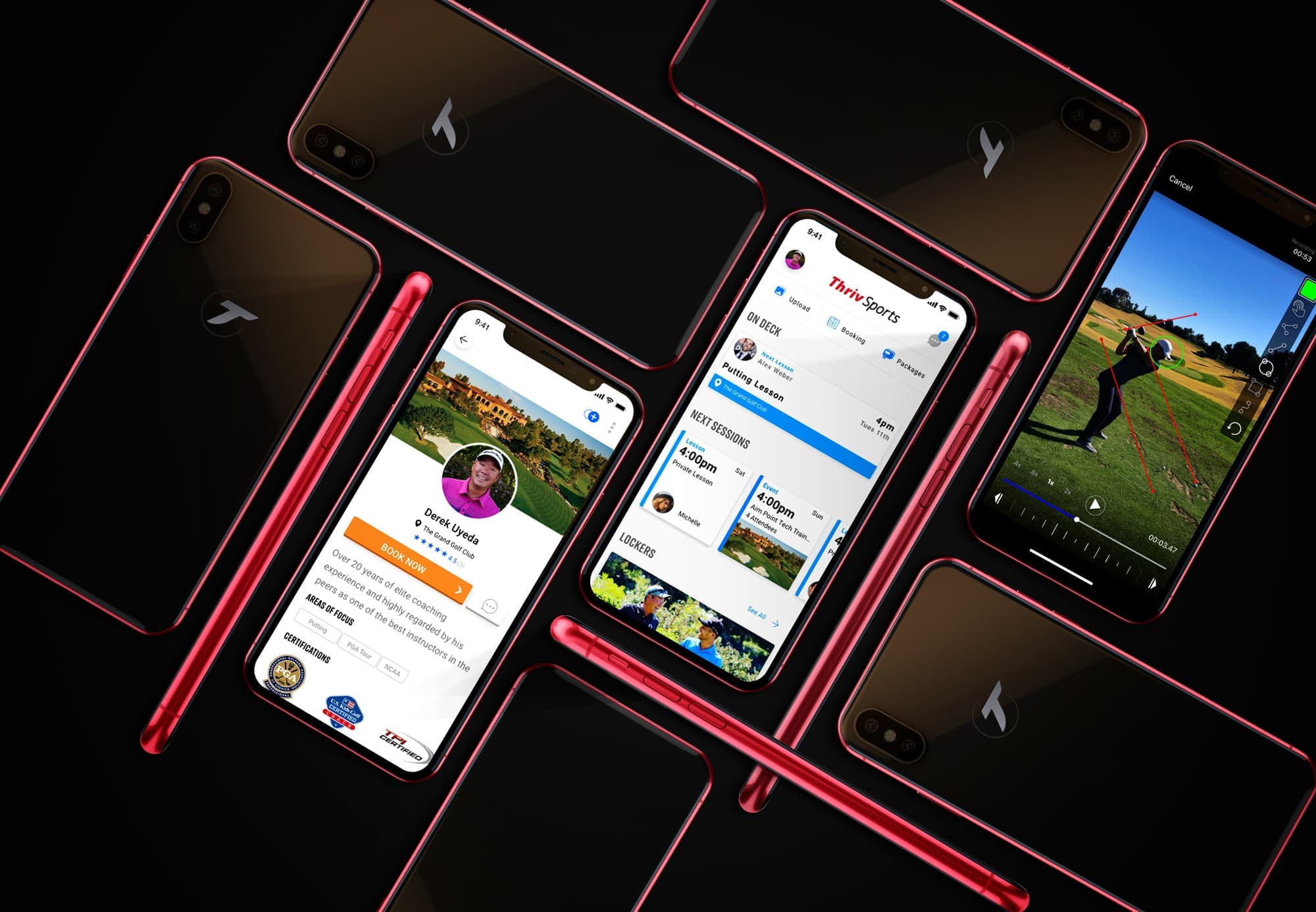 ThriveSports: a full rebrand and platform build, from GolfMDs to a Golf Genius acquisition